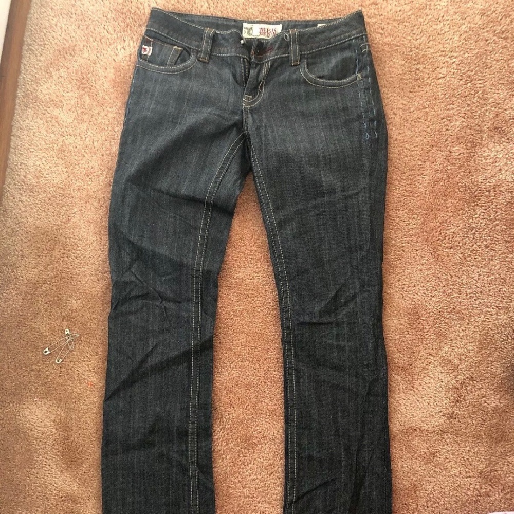 Women Mek Denim Paris Straight Jeans 24x34